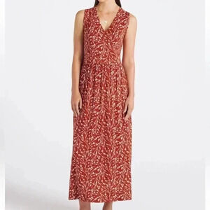 41 Hawthorn Adelina knit maxi dress burnt orange small new with tags